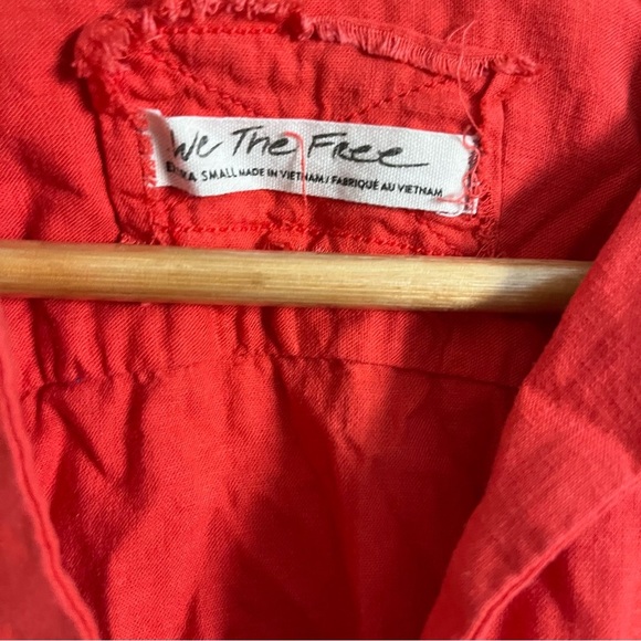 Free People Annabelle Linen Shirt - Picture 5 of 6